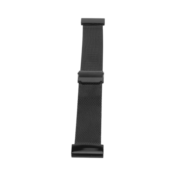 Rustfrit stål mesh urrem justerbar quick release urrem 26mm passer til Garmin Fenix 7X 6X 5X sort