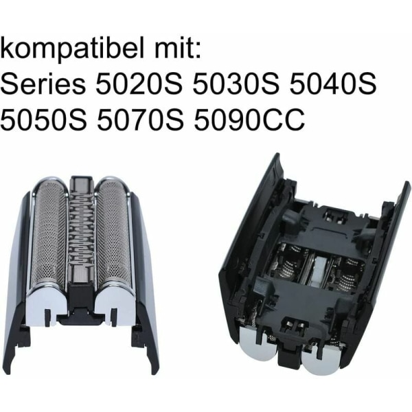 52B ersättningsrakhuvud kompatibelt med Braun 5-serien 5020S 5030S 5040S 5050S