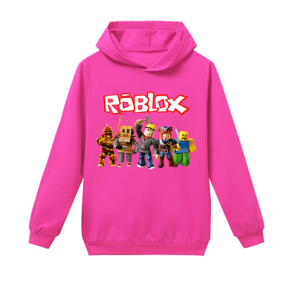 Roblox hættetrøje til børn Yderbeklædning Pullover Sweatshirt 120cm