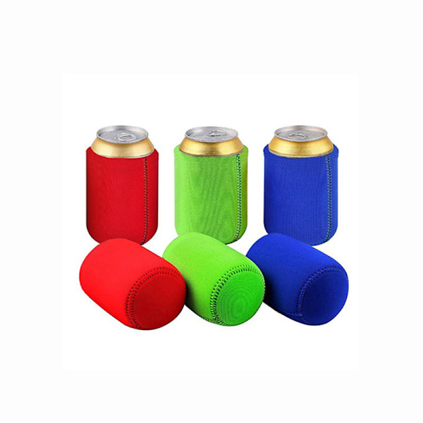 6-pack Ölkylare/Hylsor Mjuka Isolerande Återanvändbara Hållare White