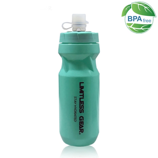 Vattenmugg Proteinshaker med sugrör 610ml Green