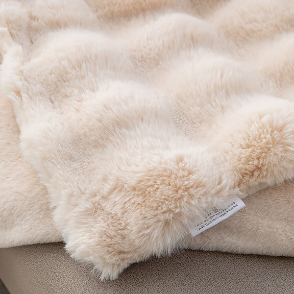 Flanell Sofffilt Tuscany Bubble Filt, Casual Nap Filt Filt Cover Filt, Varm och Mjuk, Tre storlekar 100*160cm