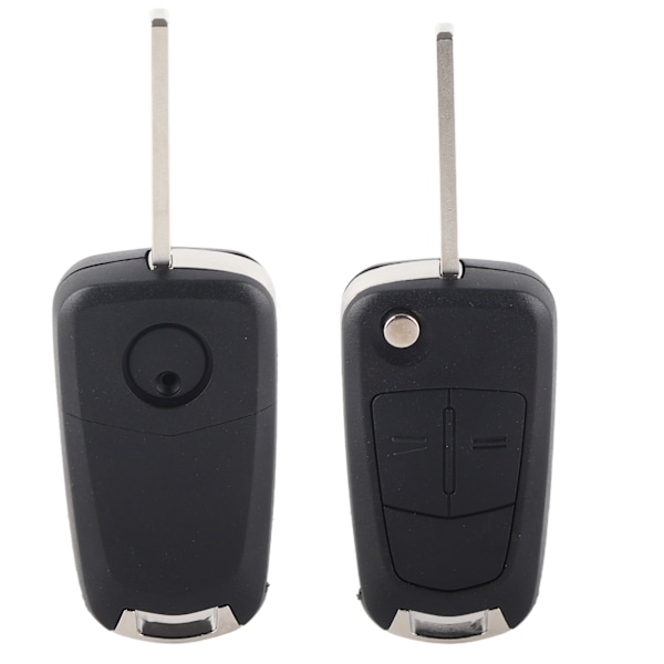 Vikbart 2-knapps fjärrnyckelskal fodral passar Vauxhall Opel Corsa Astra Vectra Zafira{EE}