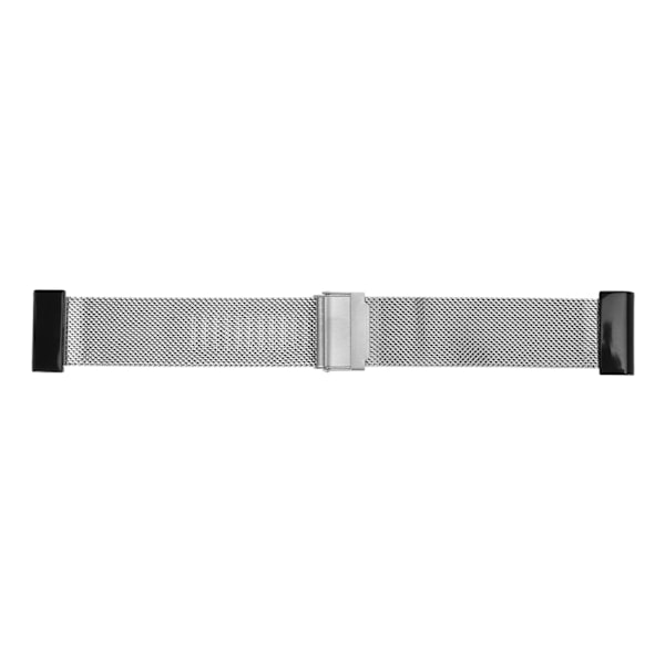 Stainless Steel Mesh Watch Strap Adjustable Quick Release Watch Band 26mm Fit for Garmin Fenix 7X 6X 5X Silver