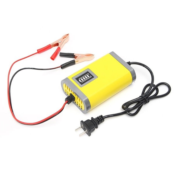 Bil Lastbil Motorcykel Batteriladdare 12V 2A Helautomatisk