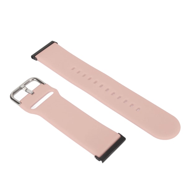 Justerbart silikonarmband för smartklocka, ersättningsarmband för Suunto7, rosa