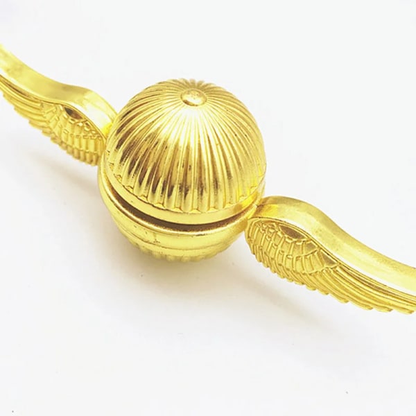 Golden Snitch Fidget Spinner Metall Antistress Hand fingertoppsgyro Rotation Cupid Spinning Top Stress relief för barn Vuxna