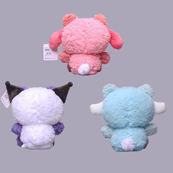 Söt plysch anime tecknad Sanrio modellering Purple 25CM