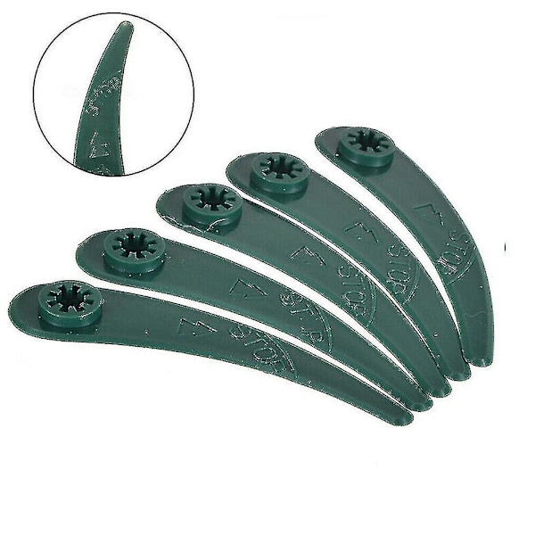 50x grästrimmer trimmer plastblad set för Bosch Art23-18li Art26-18li