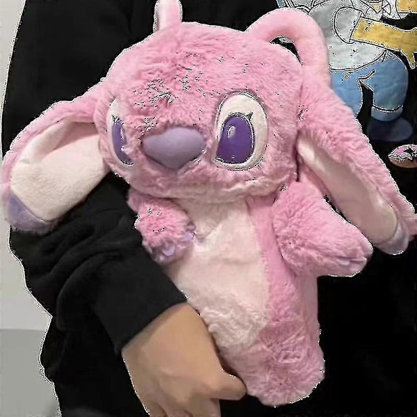Varmvattenflaska Mjuk Vinter Plysch Varm Handväska Hem Vattenfyllning Gåvor Funktion Strawberry Bear
