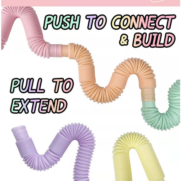 6-pack Tube Fidget Toys - Toy / Sensory