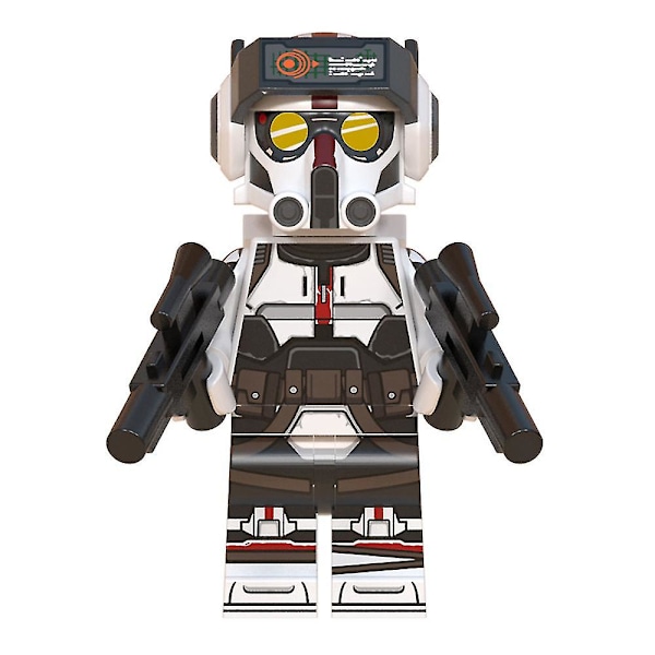 8 stk. Star Wars Rex Jesse Clone Force 99 Wrecker Hunter Minifigur Samlet Mini Byggeklodser Actionfigurer Legetøj Børnegave{EE}