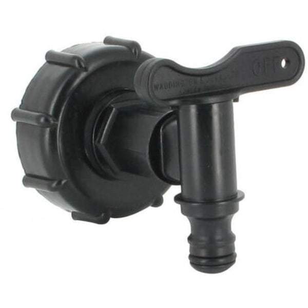 S60X6 kobling - HDPE hane til 1000 L vandtank