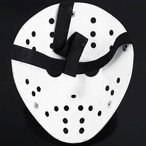 STK Cosplay Kostym Mask Halloween Party Cool Mask Hockey Festival Mask Gold