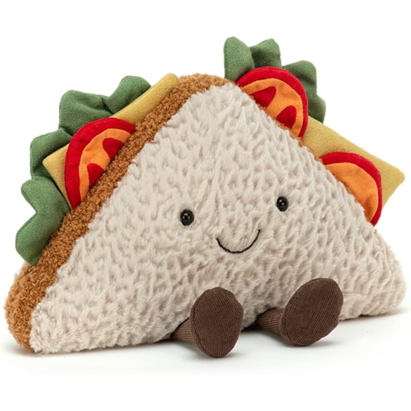 Jellycat Amuseables Sandwich Plyschleksak, 25 cm | Matplush | Rolig Present Idé