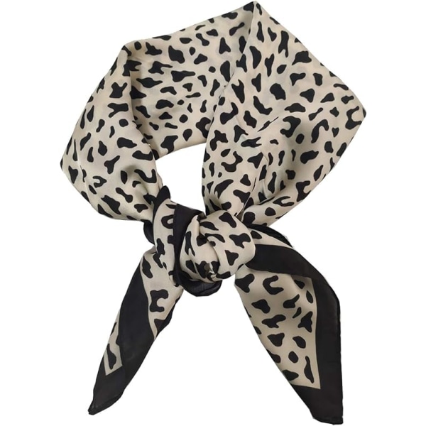 Damscarf Faux silkescarf Silkescarf Blomma Bandana Halsduk 1 Fashion Collocation 70 x 70 cm