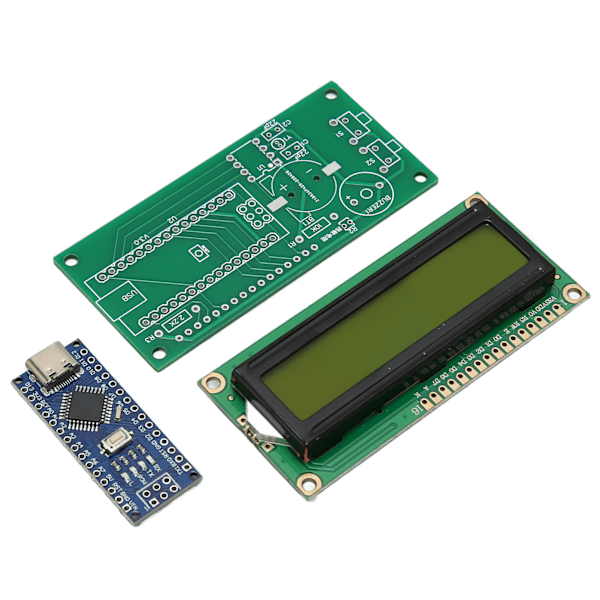 DIY digitaalinen kellopaketti LCD elektroninen herätyskello juotospaketti elektroniikan juotosharjoitteluun