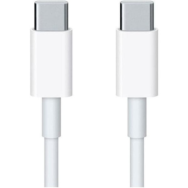 Velegnet til Apple USB-C opladerkabel (2 m), iPad MAC laptop opladerkabel C-C60W hurtig opladning dobbelt TYPE-C2C datakabel
