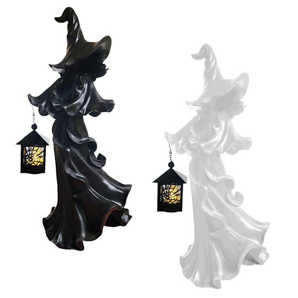 Aave lyhtyineen Noita-aavelamppu Halloween-koristelu rekvisiitta white