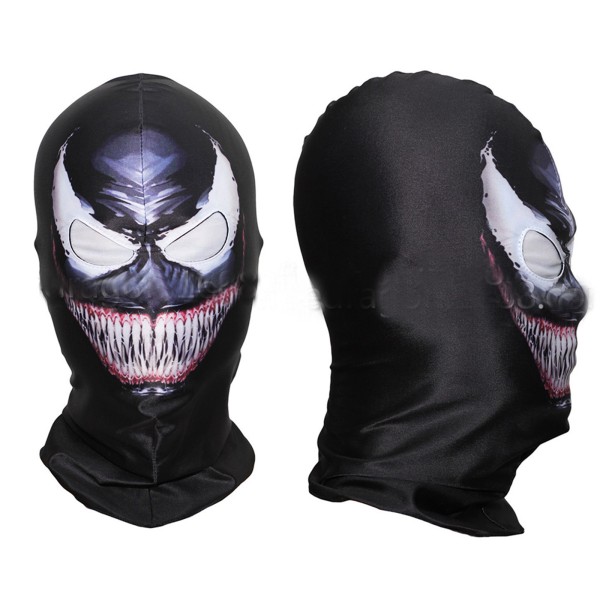 Vuxna Halloween gifthuvudbonader Face Head Mask Fancy Costume