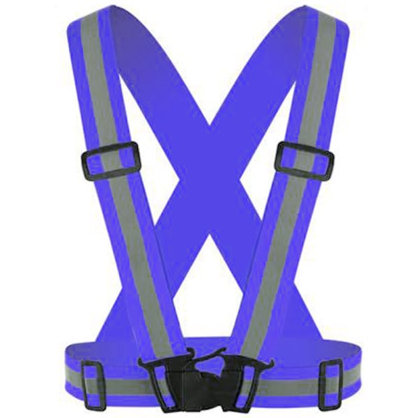 Modern reflexväst/sele med reflex/ Praktisk & hållbar blue 4*1.5cm