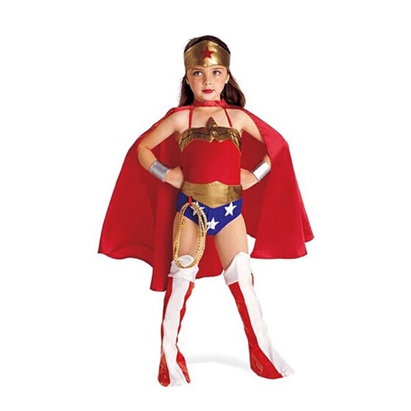 Flickor Barn Wonder Woman Kostym Cosplay Party Superhjälte 5036 | Fyndiq