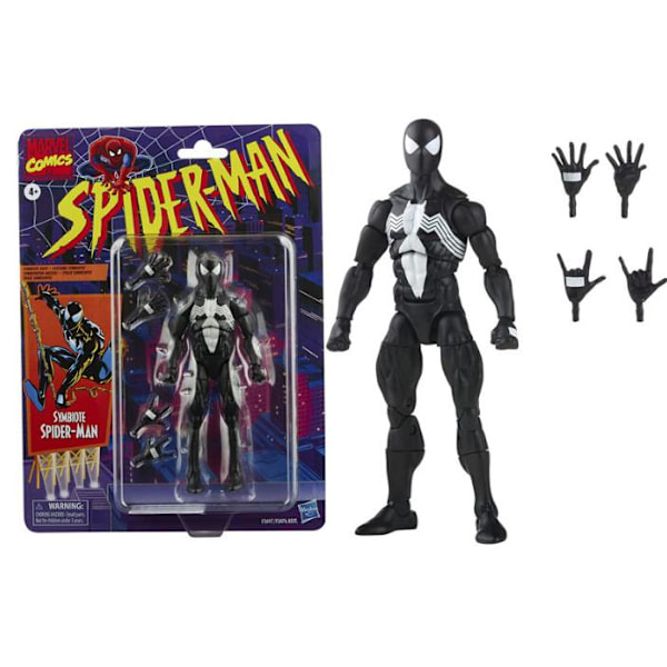 Venom Spider-Man Actionfigur i Ask Marvel Legends Retro Series B