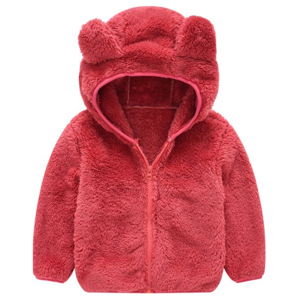 Baby Bear Ear Söt kappa Barnmode White 110