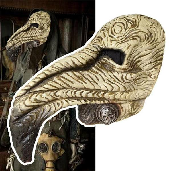 Halloween Steampunk Nokka Rutto Tohtori Naamio Cosplay Puku