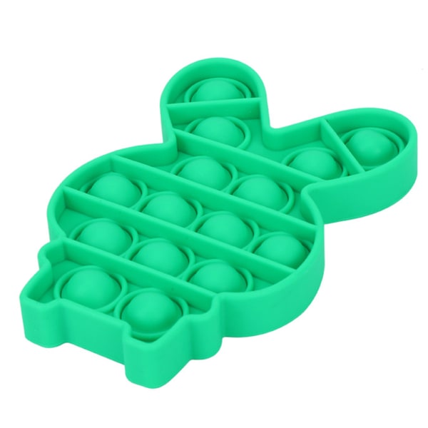Pop It Fidget Toy-Flera färger Stress Sensory Toy Kid Game green-rabbit