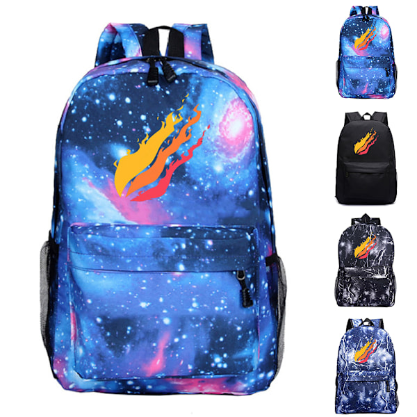 Prestonplayz Ryggsäck för Barn Pojkar Flickor Student Skola Axelväska Resväska B 30*12*42cm