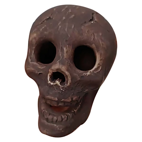 Simuleringskranie Halloween Brændeovn Pejs Brændende Rekvisitter