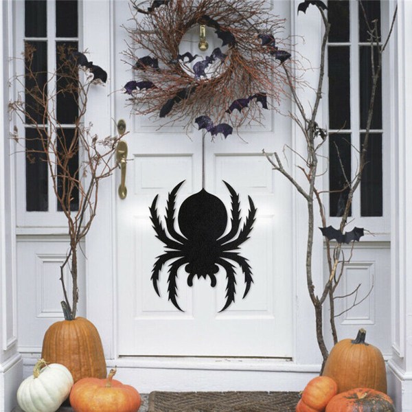 Halloween-dekoration för inomhus och utomhus, dörrhängande klä upp A