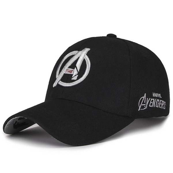 Marvel The Avengers Unisex Casual Baseball Solskydd Keps Sportmössa black D