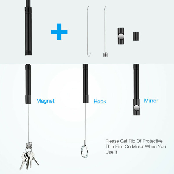 HD USB Type-C Endoskop Slangkamera Inspektionskamera Telefon 5.5mm1m