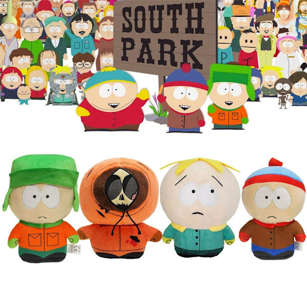 South Park Plyschleksaker Stoppade Plushies Leksak Födelsedagspresent #3