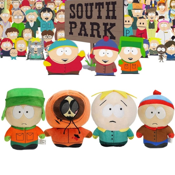 South Park Plyschleksaker Stoppade Plushies Leksak Födelsedagspresent #6