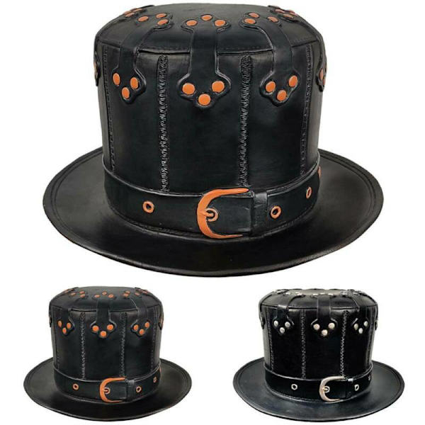 Steampunk Fuglehat Pestedoktor Horror Hætte Karneval Udklædning Copper