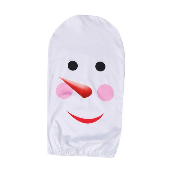 Barn Pojkar Flickor Jul Xmas Snowman Cosplay Face Cover White