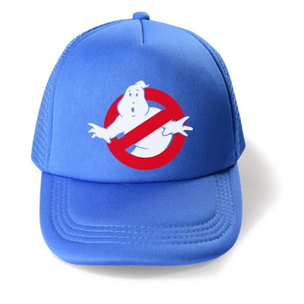 Barnhatt för pojkar och flickor - GHOSTBUSTERS - Klassisk justerbar sport- och fritidskeps - Solskydd Blue