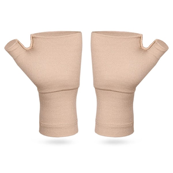 1 Par Artrithandskar, Kompressionshandskar för Kvinnor Män Ledvärk Handstöd Skin S