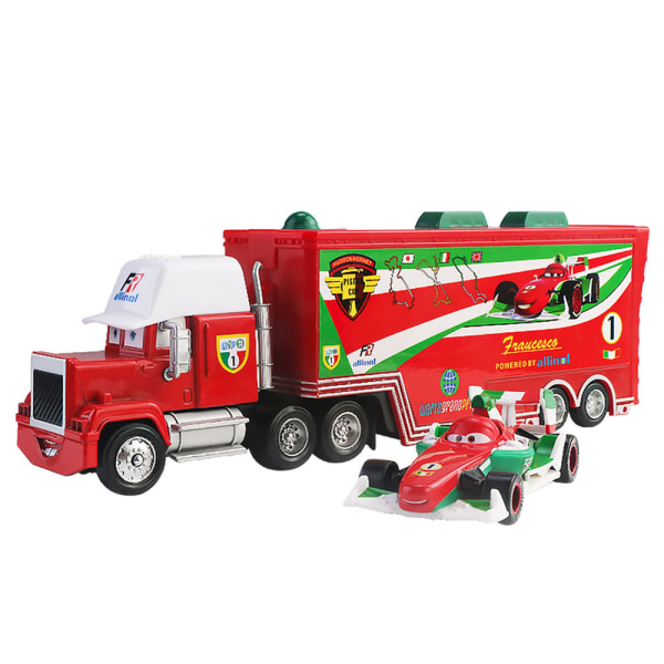 Lightning McQueen Jackson Storm Mack Uncle Truck Metallbil Francgaard