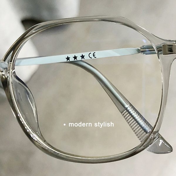 Transparenta Bågar Blå Ljusskyddande Ögonskyddsglasögon Blue