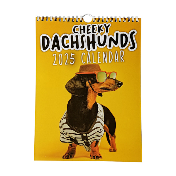Frække Gravhunde – 2025 Vægkalender Dyr / Kæledyr / Hunde / Vovser
