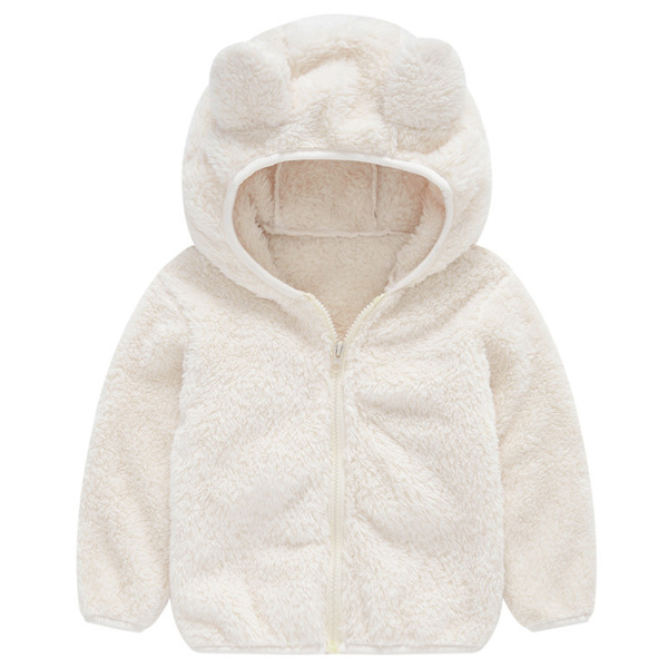 Söt Barnbjörn Öronkappa - Barnmode White 110