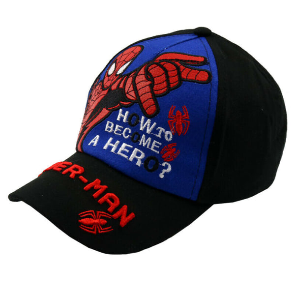Barn Pojkar Spiderman Snapback Justerbar Basebollkeps Red