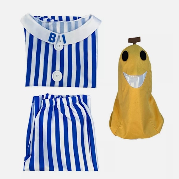 Cosplay Bananer i Pyjamas Kostym TV-Show Kostym Bananer i Pyjamas Kostym Banankostym Hög Kvalitet One Size