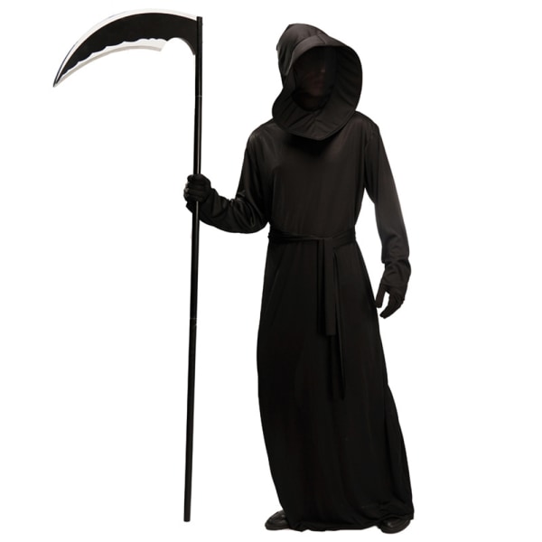 Halloween Cosplay Robe Kappa Cape Death Witch Party Kostym 180CM