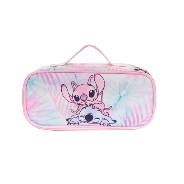 Kids Girls Stitch Pennfodral Skola Student Cartoon Stationery Box Pennväska Present #1