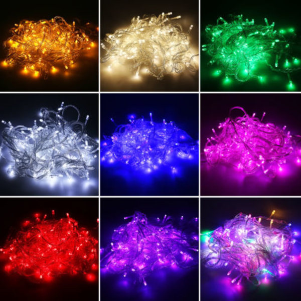 10m jul LED Strip Lights Julbelysning Heminredning Multicolor